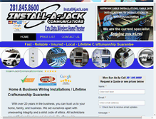 Tablet Screenshot of installajack.com